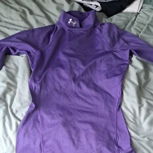 Under Armour Purple Fitted Top